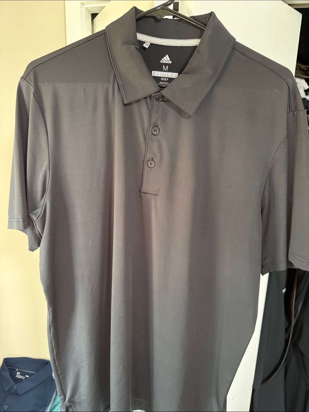 adidas Men’s Golf Polo Shirt Black